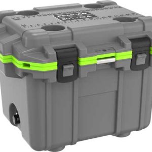 PELICAN COOLERS IM 30 QUART - ELITE DARK GRAY/GREEN