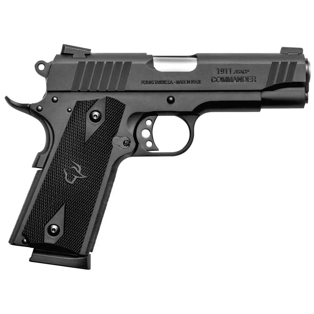 TAURUS 1911CB COM 45 BK/BK 4.25"PSL