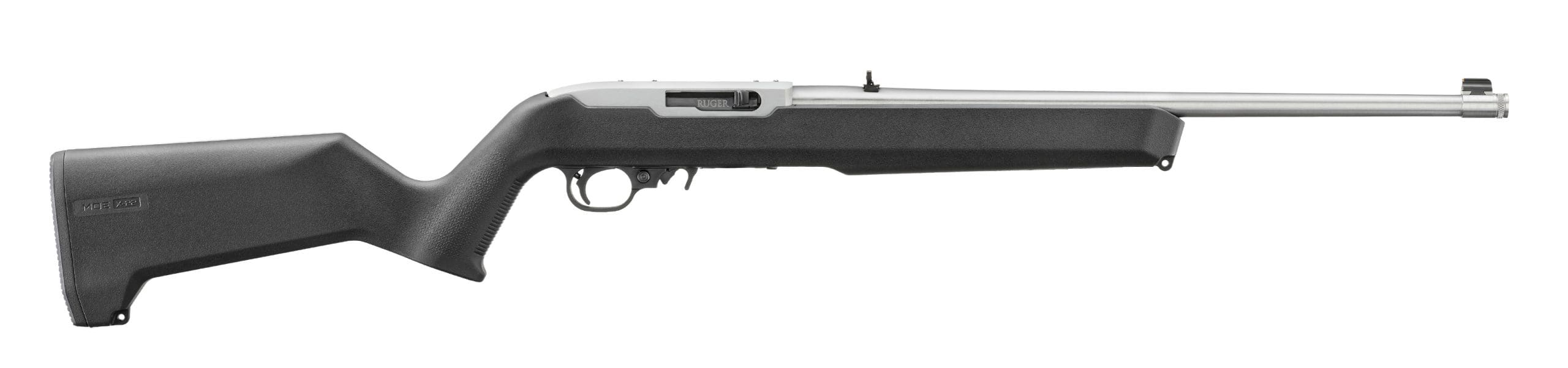 RUGER 10/22 22LR SS/SYN BLK MOE 18"