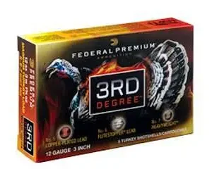 FEDERAL 12GA 3"  1-3/4OZ  5, 6, 7 SHOT 1250 FPS   5 RD/BX 10 BX/CS
