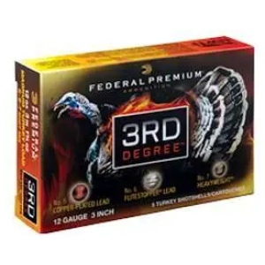 FEDERAL 12GA 3"  1-3/4OZ  5, 6, 7 SHOT 1250 FPS   5 RD/BX 10 BX/CS