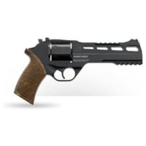 Chiappa Firearms 340.221 Rhino Revolver 60DS .357 Magnum 6" Black Anodized/Walnut