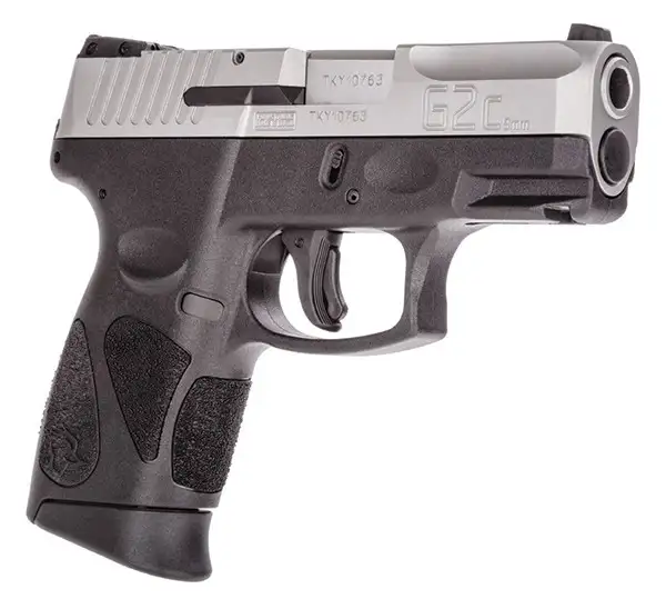 TAURUS G2C 9MM PSTL BK/SS 3.2" 2X12
