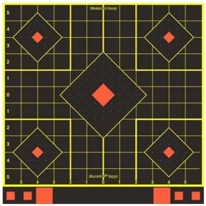 B/C TARGET SHOOT-N-C 12" - SIGHT-IN TARGET 5-PK