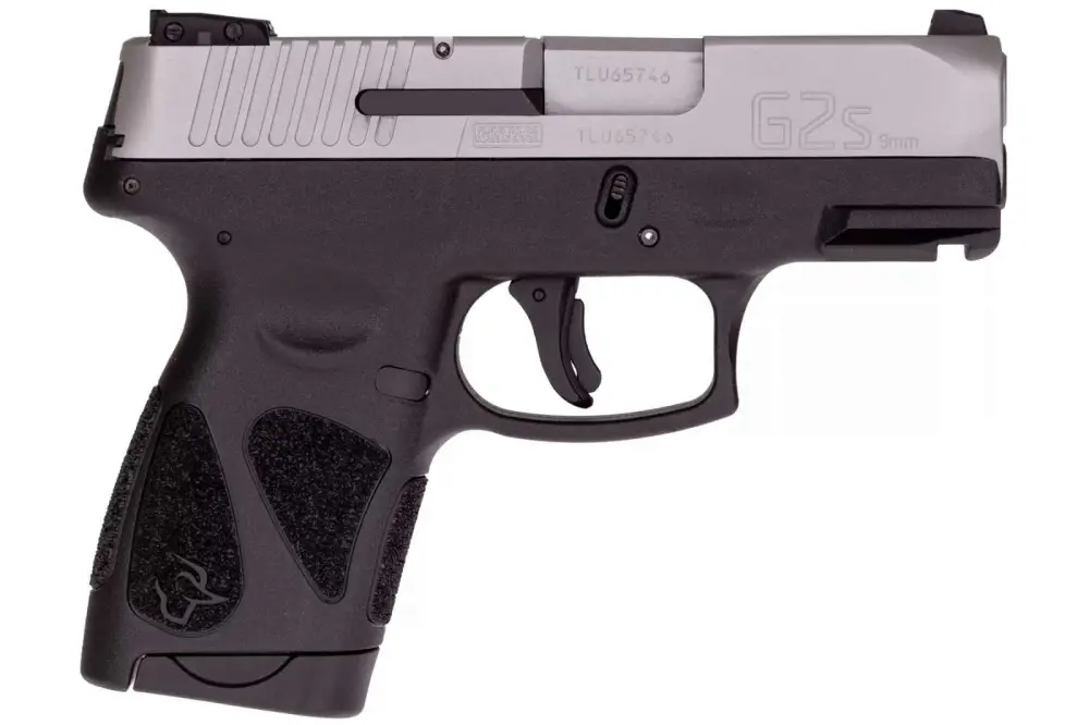 TAURUS G2S 9MM BK/SS PSTL 3.26" 2-7RD