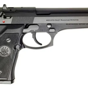BERETTA M9 COMMERCIAL 9MM 4.9" PISTOL BLACK/BRUNITION 2-15RD MAGAZINES LE