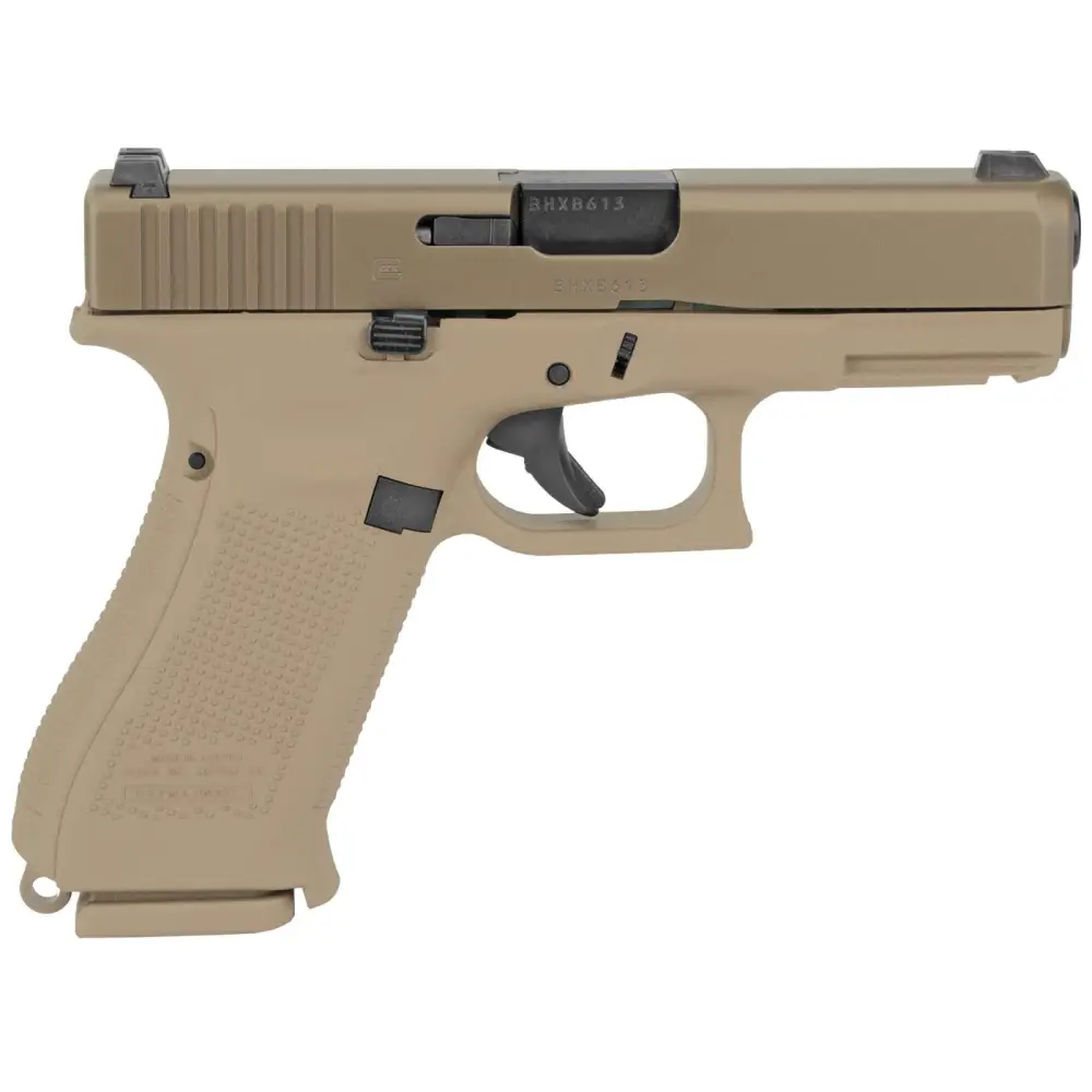 GLOCK G19X GEN 5 9MM PISTOL 4.02" FDE 3-10RD MAGS