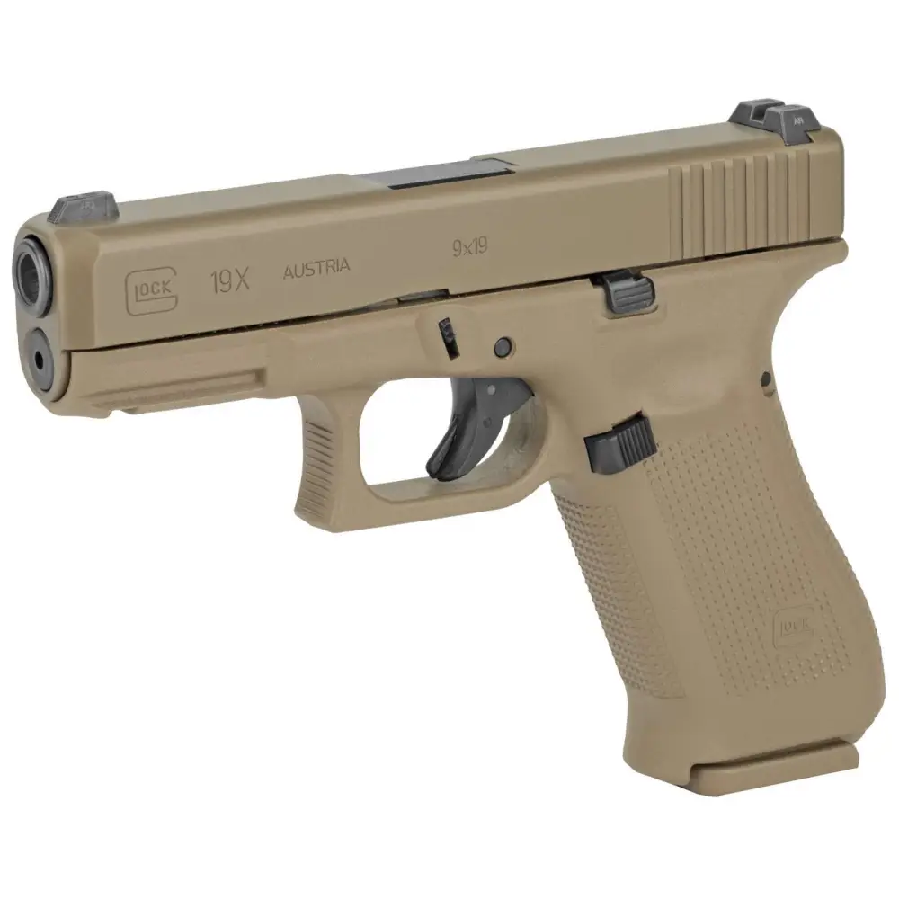 GLOCK G19X GEN 5 9MM PISTOL 4.02" FDE 3-10RD MAGS - Image 2