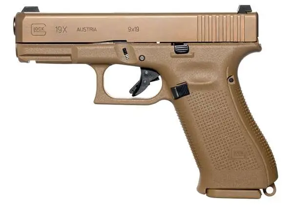GLOCK G19X GEN 5 9MM PISTOL 4.02" FDE 3-10RD MAGS - Image 3