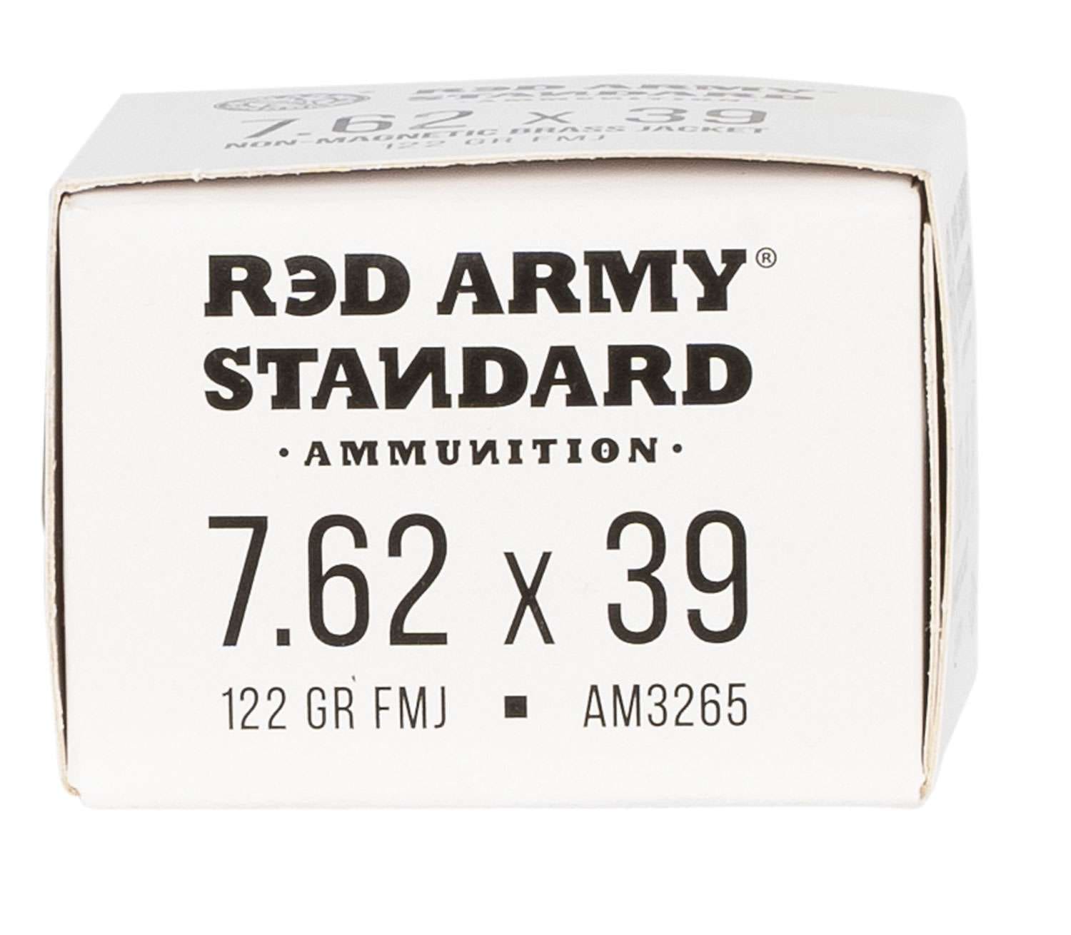 RED ARMY 7.62X39 122 GR STL 20RDS