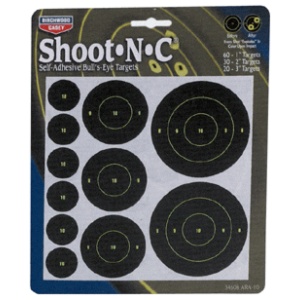 B/C TARGET SHOOT-N-C ASSORTED - 1"-72 2"-36 3"-24
