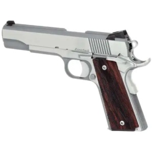 DAN WESSON RAZORBACK 10MM PISTOL 5" STS TRITIUM SIGHTS WOOD GRIPS 8RD