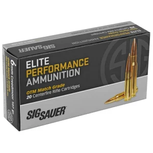 SIG SAUER ELITE MATCH 6MM CR 107GR 20RD BX