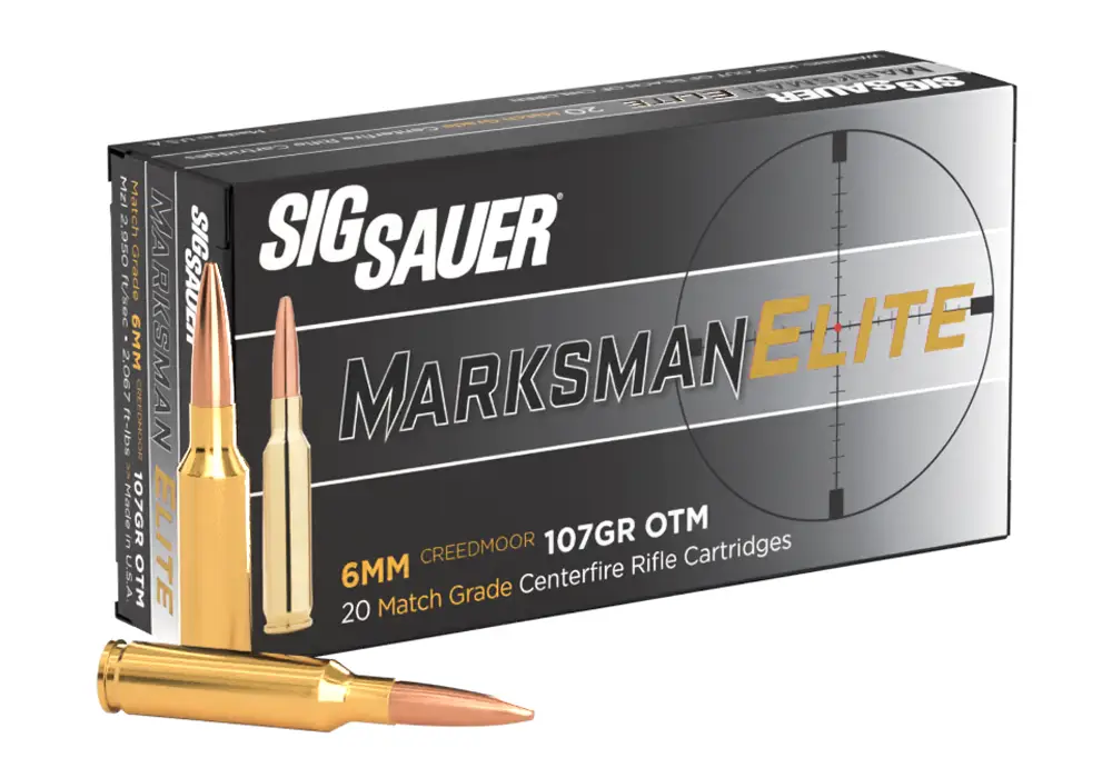 SIG SAUER ELITE MATCH 6MM CR 107GR 20RD BX - Image 5