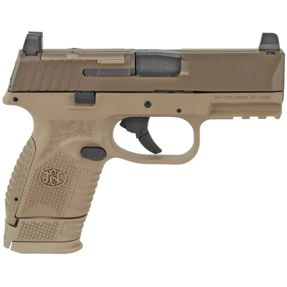 FNH 509C MRD NMS 9MM PSTL FDE 2-10RD MAGS