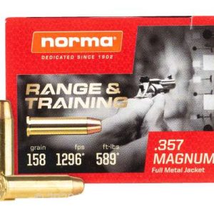 NORMA 357MAG 158G FMJ 50RD BX