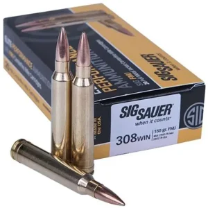 SIG SAUER ELITE BALL 308WIN 150GR  FMJ 20RD BX