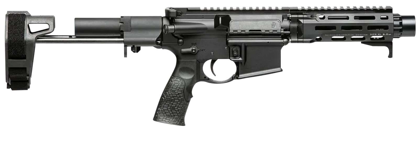 DANIEL DEFENSE DDM4 PDW 300 BO Pistol 7" BLK CQB Brace NO MAG