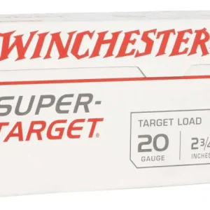 WINCHESTER 20 GA 2-3/4" #8 SUPER-TARGET 7/8 OZ 100 RD/BX 2 BX/CS