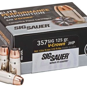 SIG E357S1 357SIG 125GR ELT VCRN 50