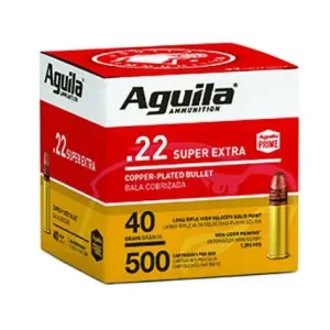 AGUILA 22LR HV SP 40GR 500RD BULK PK 4 PER CS