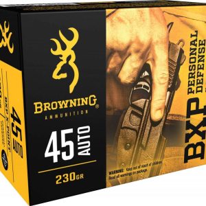 BROWNING 45 AUTO BXP JHP 230 GR