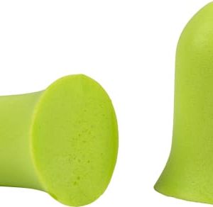 ULTRX TAPERED FOAM EAR PLUGS - 6-PACK LIME GREEN