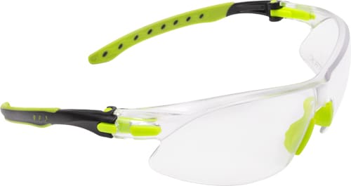 ULTRX KEEN SAFETY GLASSES - YOUTH LIME GREEN