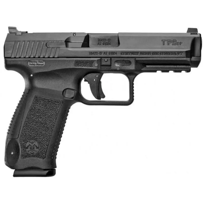 CENTURY CANIK TP9SF 9MM PISTOL BLK 2-18RD MAGS