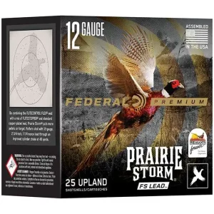 FEDERAL 12GA 3" MAX. 1-5/8OZ 6 SHOT FS LEAD 25 RD/BX 10 BX/CS