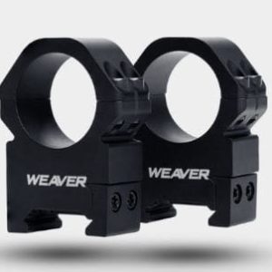WEAVER RINGS PRECISION - 1" HIGH MATTE