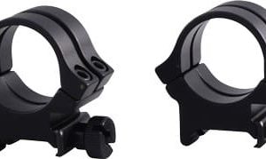 WEAVER RINGS DETACHABLE QUAD- - LOCK 1" HIGH MATTE .332"