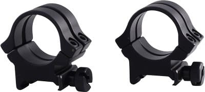 WEAVER RINGS DETACHABLE QUAD- - LOCK 1" HIGH MATTE .332"