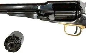 CIMARRON 1858 PREACHER REM DUAL CYLINDER 8" 45LC/44 REVOLVER