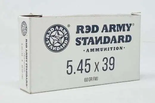 RED ARMY 5.45X39 60GR FMJ 20RD BX