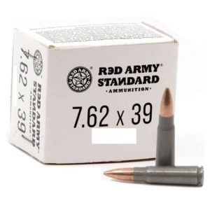 RED ARMY 7.62X39 122GR HP 20RD BX