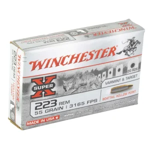 WINCHESTER SPR X 223REM 55G BTHP