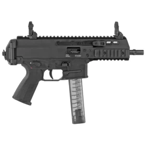 B&T APC9 PRO PSTL 7" 9MM BLACK, FLIP SIGHTS, 33RD