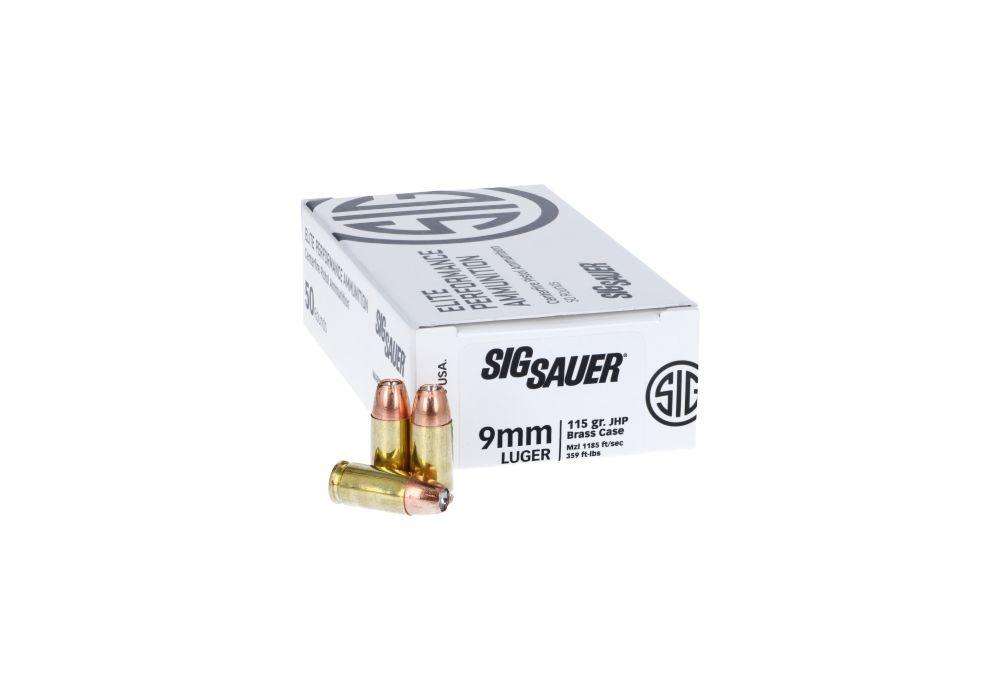 SIG ELITE 9MM 115G JHP 50RD BOX