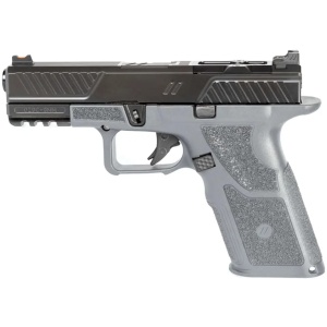 ZEV OZ9C COMBT 9MM PSTL COMPCT SLIDE GRY X GRIP