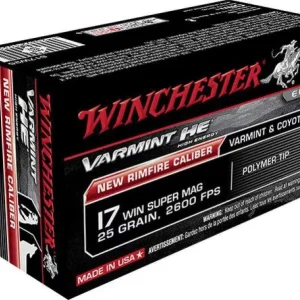 WINCHESTER 17WSM SUPER X 25G JHP 50RD