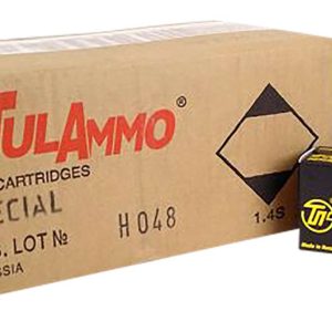 TULA AMMO 38SPL 130G FMJ STEEL CASE 50/1000RDS