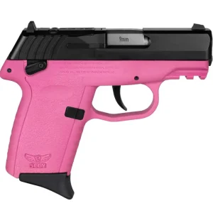 SCCY CPX1CBPKRDRG3 9MM PST BL/PINK GRP D/S SAFETY