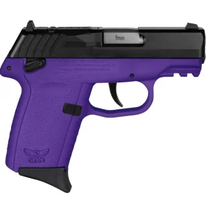 SCCY CPX1CBPURDRG3 9MM PST BL/PURP GRP D/S SAFETY