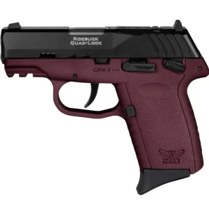 SCCY CPX1CBCRRDRG3 9MM PST BL/CRM GRP D/S SAFETY