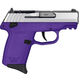 SCCY CPX1TTPURDRG3 9MM PST TT/PURP GRP D/S SAFETY