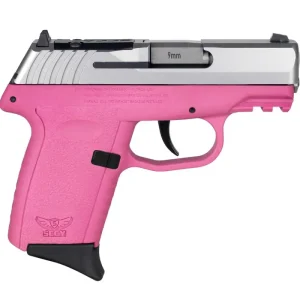 SCCY CPX2TTPKRDRG3 9MM PST TT/PNK GRP NO SAFETY