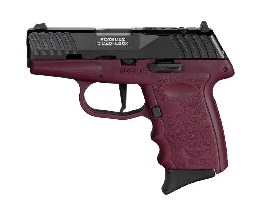 SCCY DVG1CBCRRDR 9MM PST BL/CRM GRP STIKER