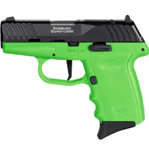 SCCY DVG1CBLGRDR 9MM PST BL/LIME GRP STIKER