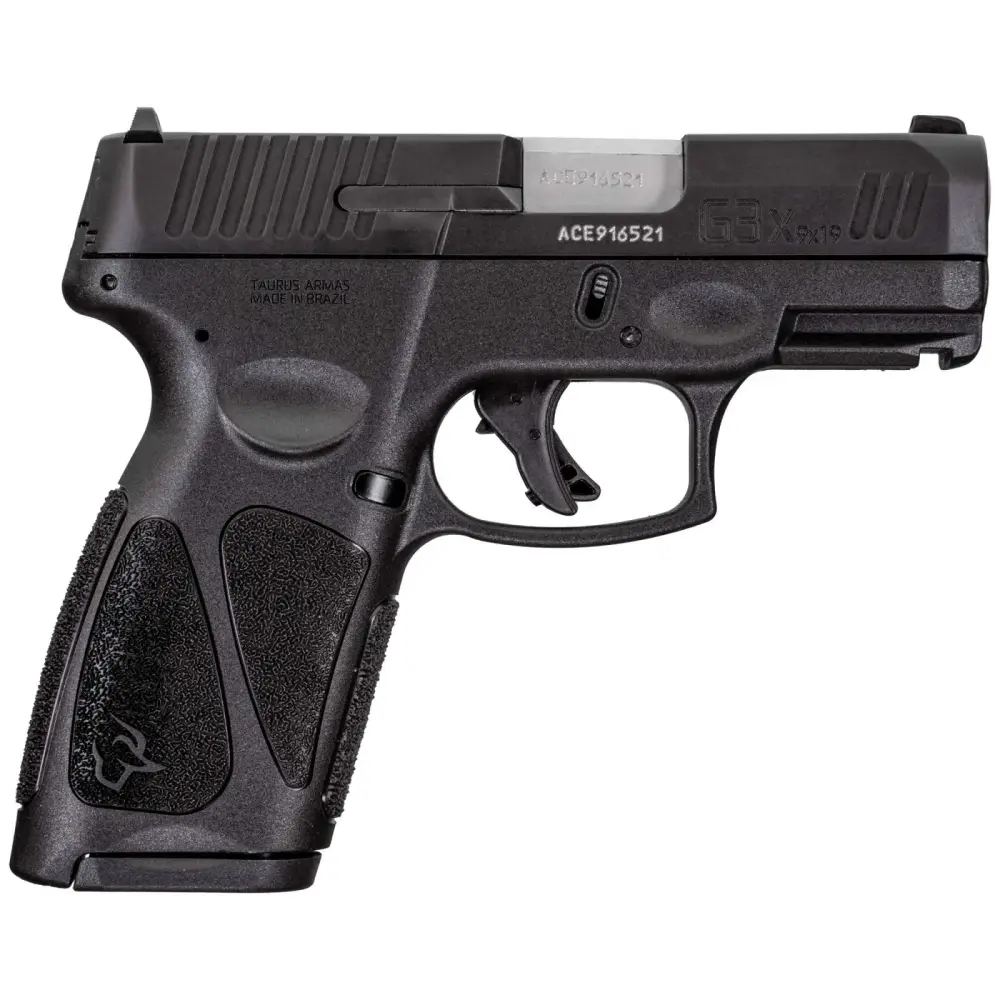 TAURUS G3X SR 9MM PSTL 3.26" BLK 2-10RD NMS